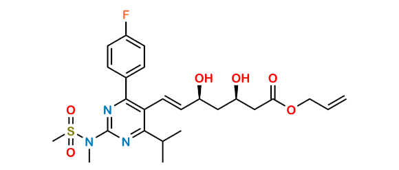 Picture of Rosuvastatin Acid Allyl Ester