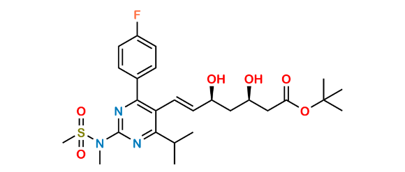 Picture of Rosuvastatin Acid t-Butyl Ester