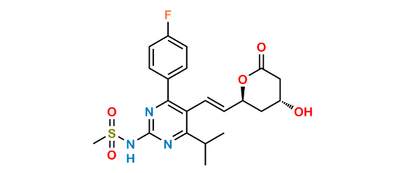Picture of Rosuvastatin N-Desmethyl Lactone