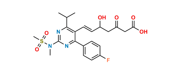 Picture of 5-Hydroxy-3-keto Rosuvastatin