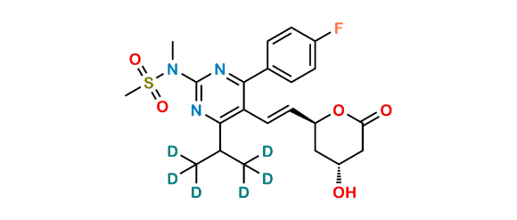Picture of Rosuvastatin Lactone-d6