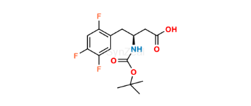 Picture of (S)-Sitagliptin N-Boc-Acid Impurity