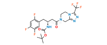 Picture of Sitagliptin Impurity 18 (Sitagliptin N-Boc Impurity)