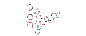 Picture of Sofosbuvir 3',5'-Bis-O-Phosphoramidate
