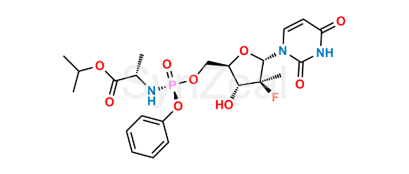 Picture of 2'-S-Fluoro Sofosbuvir Alpha-Isomer