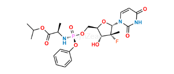 Picture of 2(R)-Methyl Sofosbuvir Alpha-Isomer
