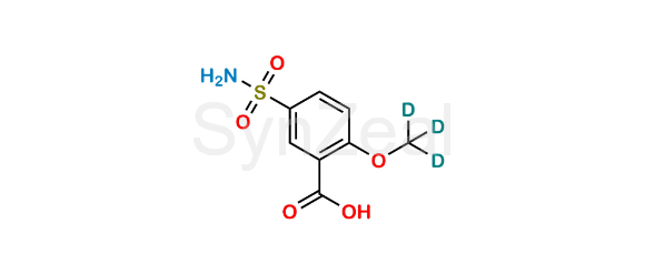 Picture of 2-Methoxy-5-Sulphamoylbenzoic Acid D3