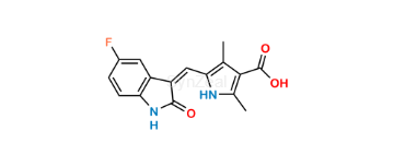 Picture of Sunitinib Carboxylic Acid Impurity 