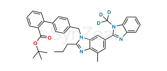 Picture of Telmisartan-d3 Tert-Butyl Ester