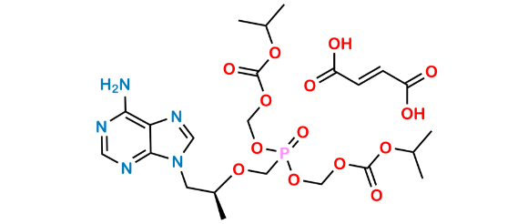 Picture of Tenofovir Disoproxil USP Related Compound A (fumarate salt)
