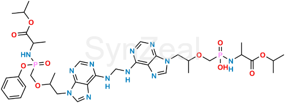 Picture of Des-Phenol Tenofovir Alfenamide+Tenofovir Alafenamide Dimer