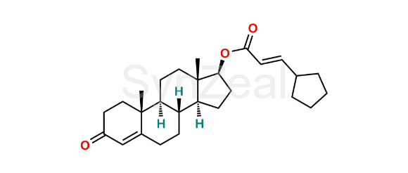 Picture of Testosterone 17(E)-3- cyclo pentyl acrylate