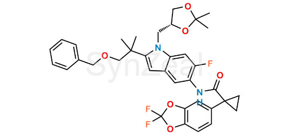 Picture of Acetonide O-Benzyl Tezacaftor