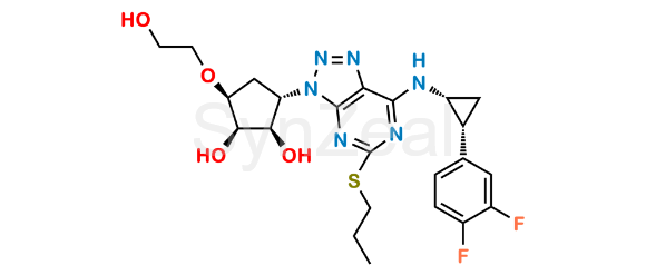 Picture of Ticagrelor (1R,2R,3S,5S) Isomer