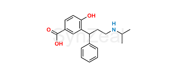 Picture of Tolterodine Monoisopropyl 5-Carboxylic Acid Racemate 