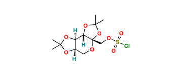 Picture of Topiramate Chlorosulfonyl Impurity