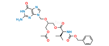 Picture of Valganciclovir O-Acetyl N-Benzyloxycarbonyl Impurity