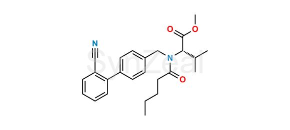 Picture of Valsartan Cyano Analog Methyl Ester