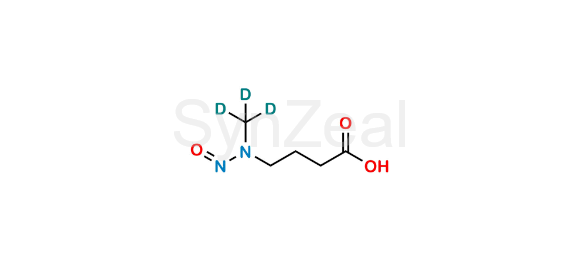 Picture of N-Nitroso-N-Methyl-4-Aminobutyric Acid-d3