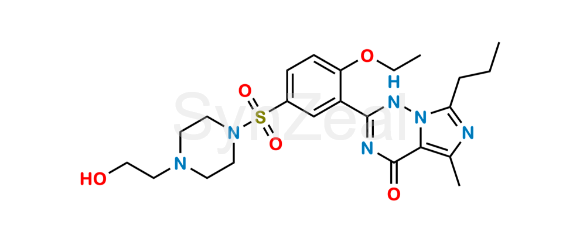 Picture of Vardenafil Hydroxy Impurity