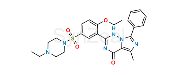 Picture of Vardenafil Benzoyl Impurity