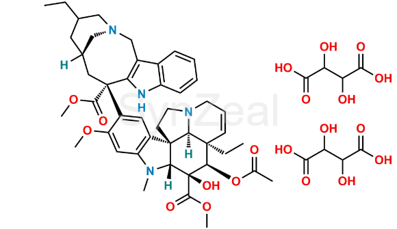 Picture of (20’RS)-15’,20’-Dihydro Vinorelbine Ditartrate