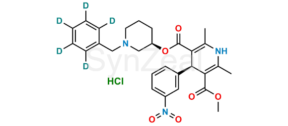 Picture of Rac Benidipine-d5 Hydrochloride