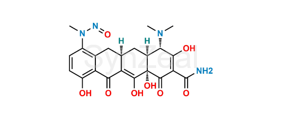 Picture of N-Nitroso-7-monomethylamino-6-deoxytetracycline 