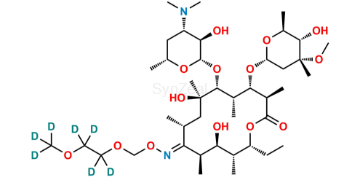 Picture of 12-Deoxy Roxithromycin D7