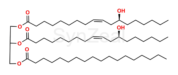 Picture of Diricinoleoyl-stearoyl-glycerol 