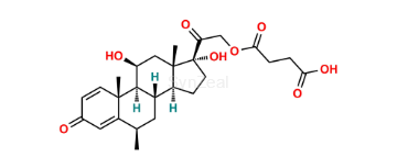 Picture of 6β-Methylprednisolone Hemisuccinate