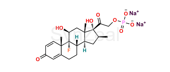 Picture of Dexamethasone Sodium phosphate EP Impurity B Disodium Salt