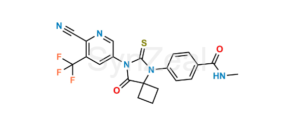 Picture of Apalutamide Desfluoro Impurity