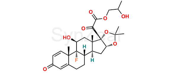 Picture of Triamcinolone C17 Glyoxilic PG Ester