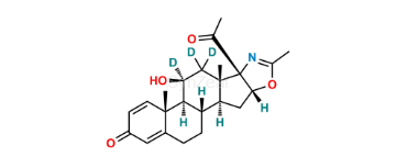 Picture of 21-Deacetoxy Deflazacort-d3