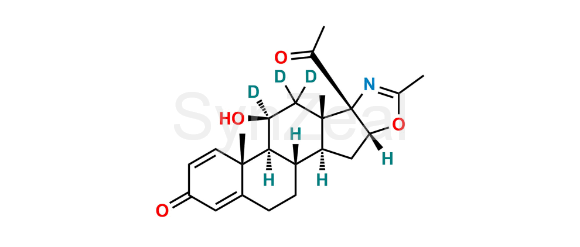 Picture of 21-Deacetoxy Deflazacort-d3