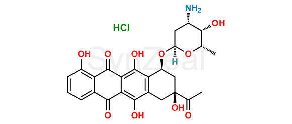 Picture of 4-Demethyl Daunorubicin Hydrochloride