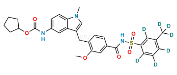 Picture of Zafirlukast m-Tolyl Isomer-d7