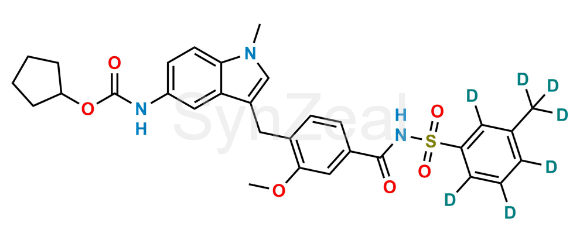 Picture of Zafirlukast m-Tolyl Isomer-d7