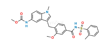 Picture of Decyclopentyl Zafirlukast Methyl Ester