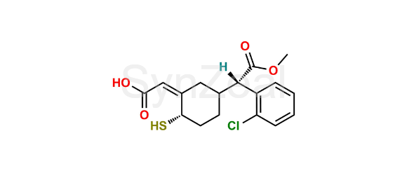 Picture of Clopidogrel thiol metabolite H3