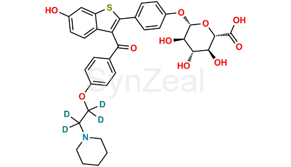 Picture of Raloxifene D4 4-glucuronide