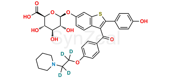 Picture of Raloxifene D4 6-glucuronide