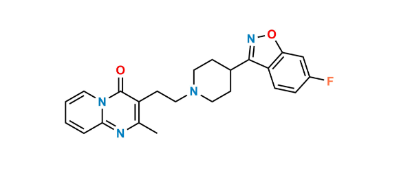 Picture of Risperidone 5,6,7,8-Tetradehydro Impurity
