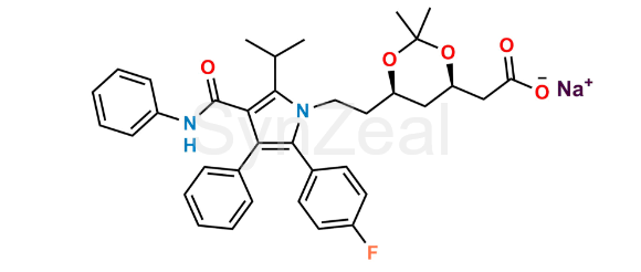 Picture of Atorvastatin EP Impurity P (Sodium salt)