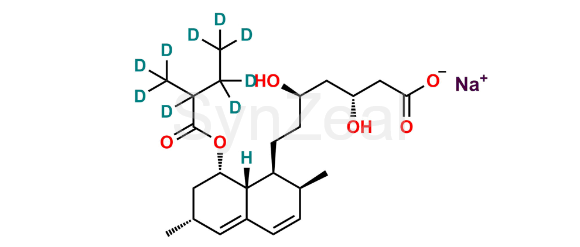 Picture of Lovastatin-d9 Hydroxy Acid Sodium Salt 