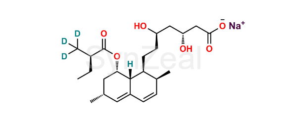 Picture of Epi Lovastatin Hydroxy Acid-d3 Sodium Salt