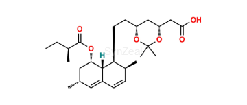 Picture of Lovastatin Hydroxy Acid 3,5-Acetonide