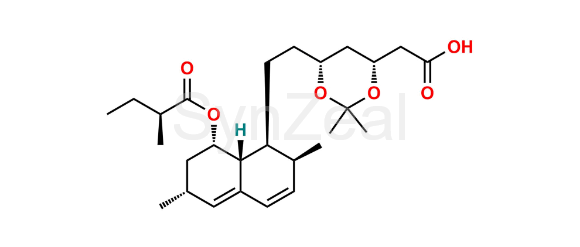 Picture of Lovastatin Hydroxy Acid 3,5-Acetonide