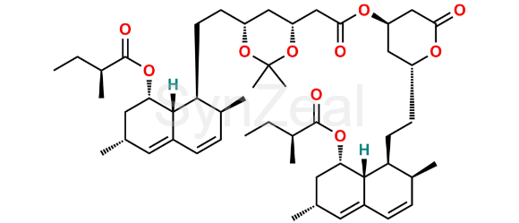 Picture of Lovastatin 3,5-Acetonide Lovastatin Ester